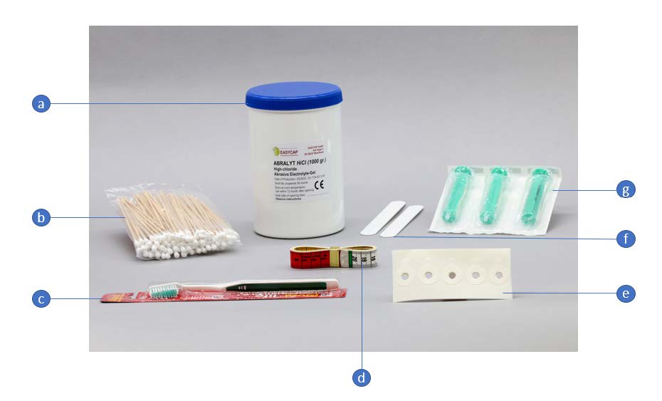 Filling BrainCap Electrodes