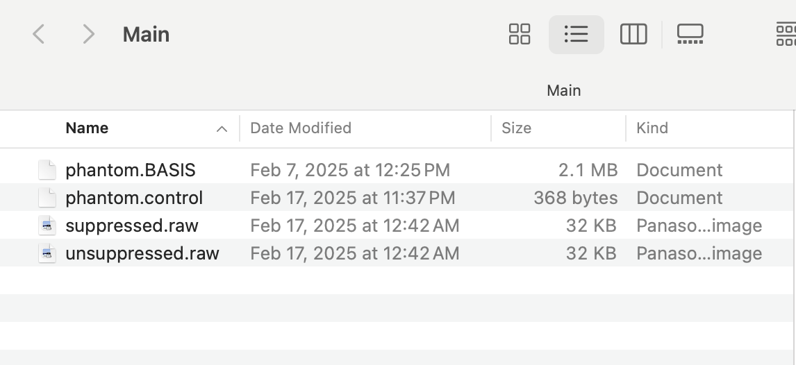 LCModel folder structure